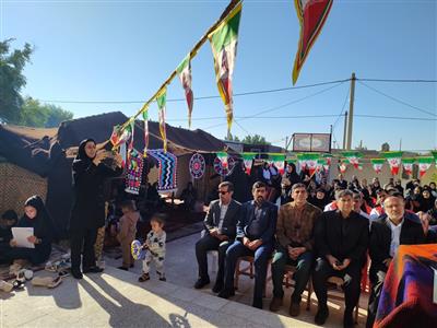 جشن روستای دوستدار کتاب کتابخانه خیام حاضرمیل  آبان 1403